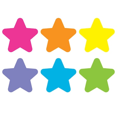 Spot On Bright Stars Carpet Markers, 4in.